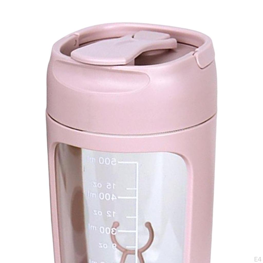 Tragbare elektrische Protein-Shaker-Flasche, USB-wiederaufladbar, für Fitness-Training