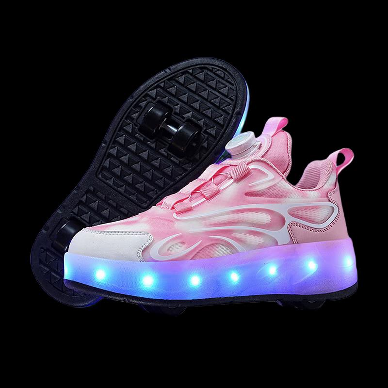 USB Charging Light-Up Roller Skates