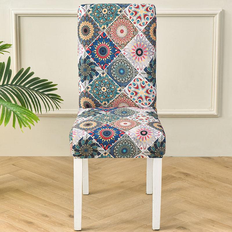 22 new colors chair covers floral modern slipcover for dinning room wedding Stretch Elastic furniture protector