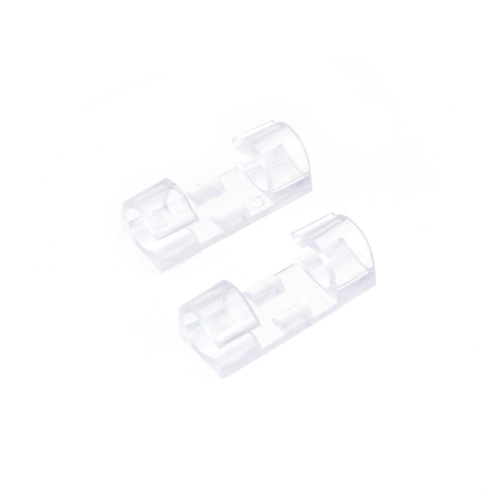 

Clear Cable Organizer: Self-Adhesive Wire Holder & Clip for Data and Network Cables. Small
