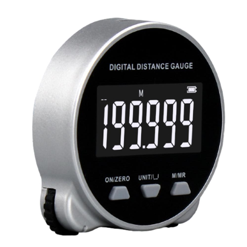 Electric Ruler Distance Meter Tape Portable HD LCD Screen Long Standbuy Multifunction Ruler Tools Tape Electronic Rangefinder
