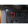Red Headlight Switch Knob Trim Ring Cover for Ford Bronco & Sports/F150 -25