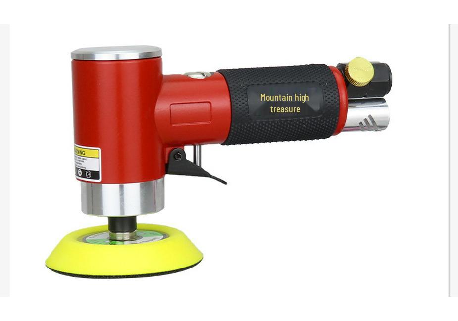 Gaobao Bent Shaft Pneumatic Sander & Polisher (2" & 3") - Air Powered Orbital Waxer & Grinder