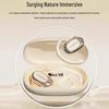2024 Open-Ear Wireless Bluetooth Ear-Hook Headphones with Noise Cancelling & Long Battery Life
