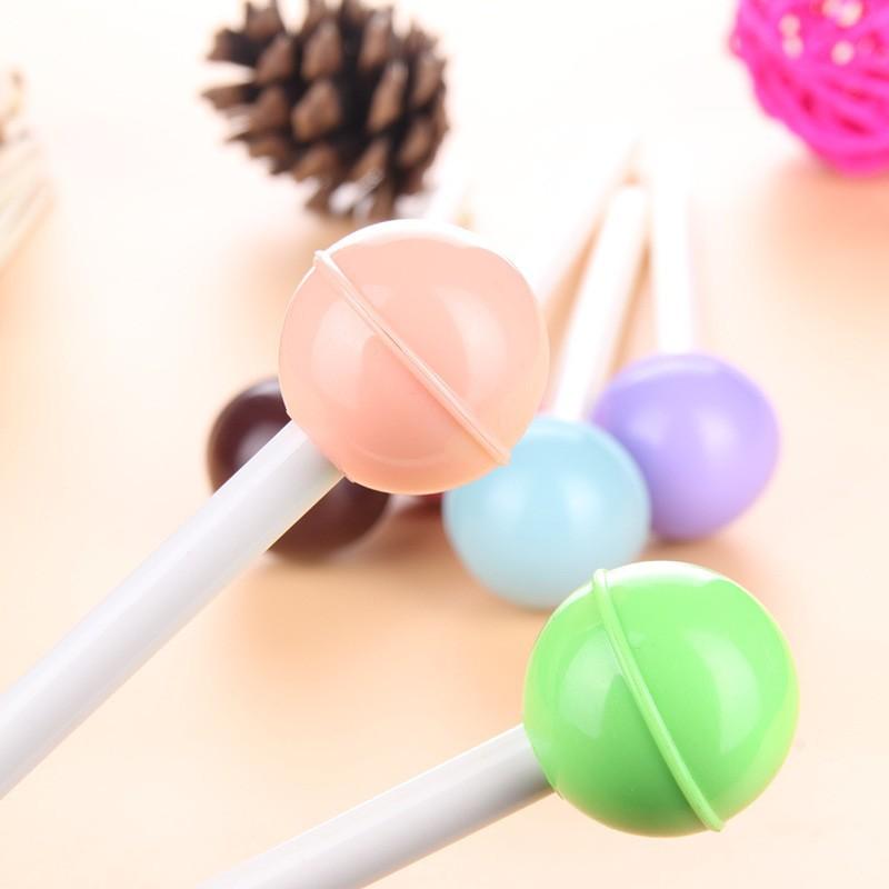 Candy-shaped gel pen, needle tube water pen, signature pen, stationery, candy-shaped pen for office use
