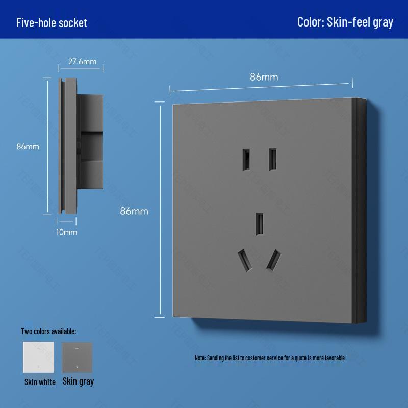 Ultra-Thin Smart Switch Panel with Mesh 2.0, Wireless Dual Control, Zero Fire, Mijia App Connected