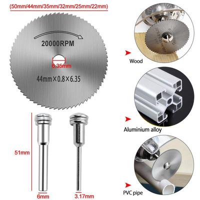 31 Piezas Discos de Corte Diamantados Rueda de Lijado Rectificado Hoja de Sierra Circular Carpintería Metal Dremel Mini Taladro Herramienta Rotatoria Acceso