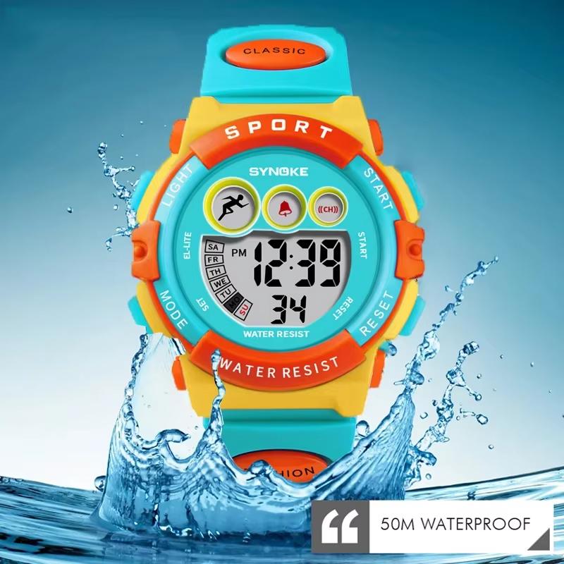 Orologio Sportivo Impermeabile per Bambini Orologi Digitali LED per Bambini Orologio Elettronico di Lusso per Bambini Ragazzi Ragazze Regali