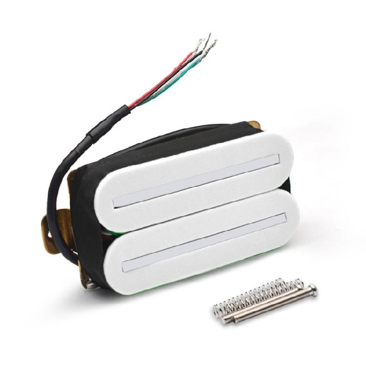 Нековый хамбакерный звукосниматель Звукосниматель для электрогитары Хамбакерный нековый звукосниматель Профессиональный гитарный звукосниматель Металлическая текстура для гитар