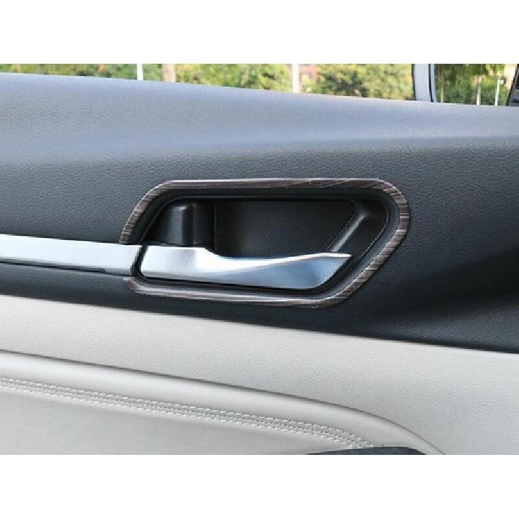 For Nissan Altima/Teana - Wood Grain Steel Inner Door Handle Frame Trim