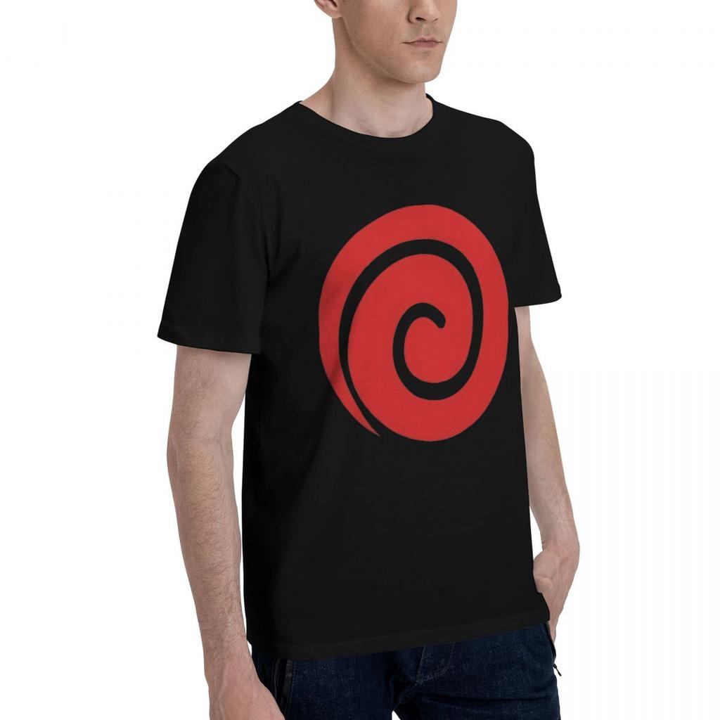 Uzumaki Clan 2 100 Cotton Casual Breathable Confortable Shirt Mens TShirts Man Clothes