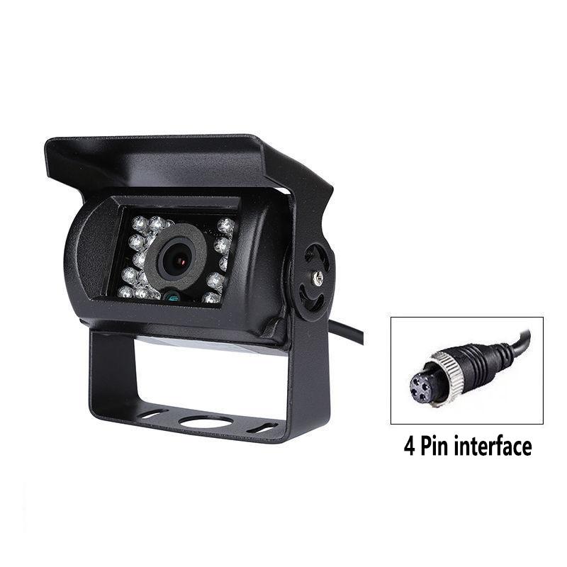 Parking CCD HD Rear View Camera For Truck Trailer Pickups RV Backup Heavy Duty 18 LED IR Night Vision Waterproof Vehicle