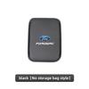 Car Armrest Pad Auto Armrest Mat Storage Bag Leather Interiors For Ford Focus Fiesta C-Max ST Mondeo Explorer Transit Kuga F150  rf22