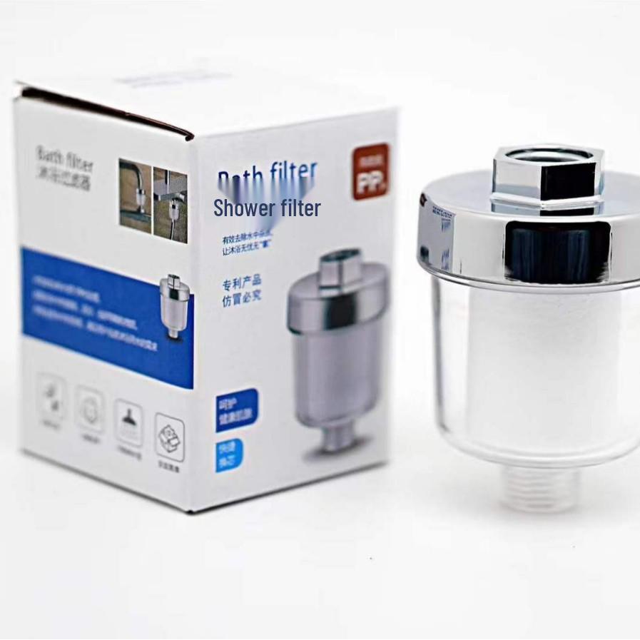 Universal Shower Head Water Filter Cartridge - PP Cotton Purifier for Bathroom