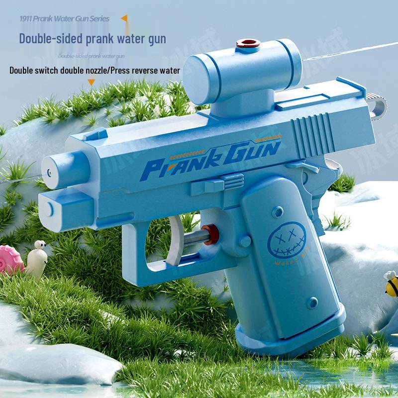 Prank Reversible Spray Water Gun - Creative Double-Sided Toy for Water Fights