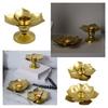 Metal Flower Candle Holder Desktop Decoration Candleholder Unique Pauline Lamp Candlestick Home Decoration