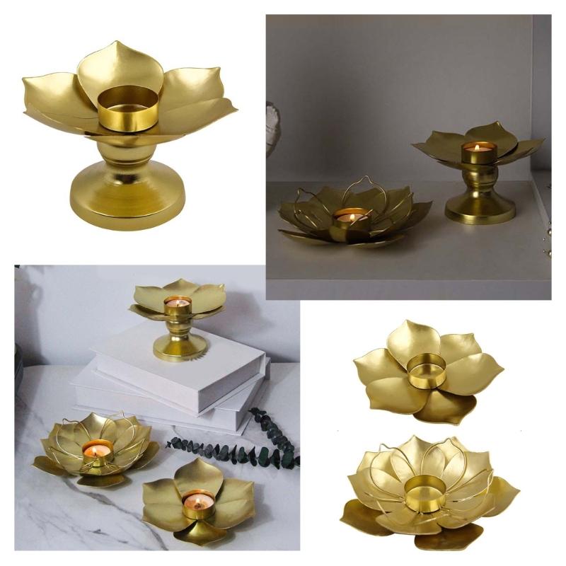 Metall Blumen Kerzenhalter Tischdekoration Kerzenständer Einzigartige Pauline Lampe Kerzenleuchter Heimdekoration
