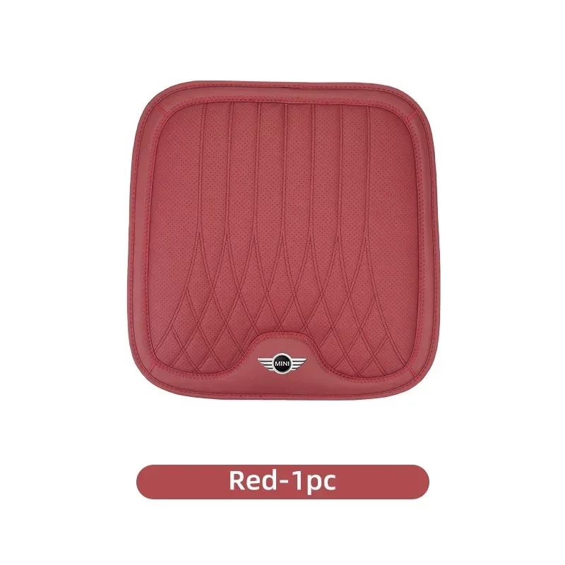 -Car Seat Cover Leather Auto Seat Pad Driving Cushion Anti-Slip Mat For MINI Cooper JCW R56 R50 R55 R57 R58 R59 R60 Countryma