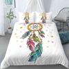 Dreamcatcher Duvet Cover Set King Size Boho Dream Catcher Bedding Set Microfiber Bohemian Style Comforter Cover For Girls Women