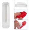 PATIKIL Pen Holder for Desk, 30 Pack Adhesive Pencil Holders Silicone Pencil Holder for Classroom Office Accessories Teacher Supplies, White