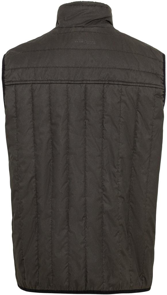 Winter Jacket Camel Active Quilted Vest with Stand-up Collar (460370 1O65) (460370 1O65 93) Olive-brown