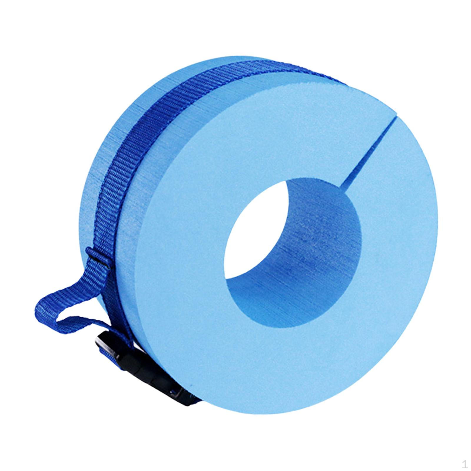 

Swim Aquatic Cuffs EVA Arm Band Children and Adults Swimming Bands Blue with Buckle