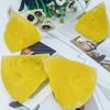Squishy Triangular Cheese Maltose Fidgets Toys Super Soft Cheese Squeeze Toy Funny Anti-stress Sensory Toy for Adults Gifts