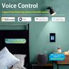 Lanbon Tuya Wifi Smart Dimmer Switch L8 LCD Touch Panel Zigbee Light Wall Switch Smart Home for Bedroom House Alexa