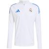 Adidas Real Madrid Tiro 25 Aeroready Stand Collar Fashion Soft Pullover Long Sleeve Sweatshirt Men sweatshirt JP4027
