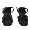 1 Pair Spike Sandals PU Lawn Aerator Shoes Grass Aerator Tool for Yard Garden Plants Health Black