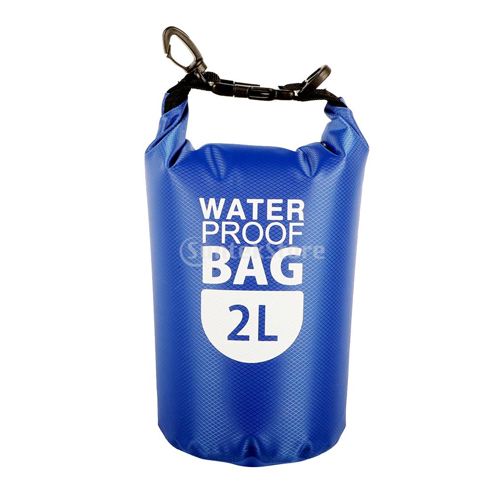 2L/5L/10L Waterproof Dry Bag Pack Sack Swimming Rafting Kayaking River Trekking Floating Sailing Canoing Boating Water Bag