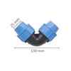1/20/25/32mm PVC PE Tube Water Splitter Elbow Connector for Garden Farm Irrigation Pipe Hose Joint 1Pc