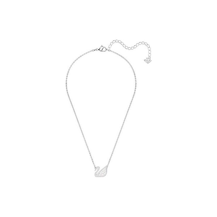 Swarovski Conic Swan Crystal Pearl Necklace Women Necklace White 5416605
