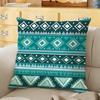 Tribal Indian Ethnic Pattern Cushion Cover Soft Durable Reversible Pillow Cover Home  Car MultiScene Daily Comfort Pillowcase