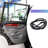 Black Rubber Rear Left Door Waterproof Sealing Strip for Feng Car