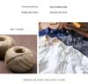 2025 Men's Chinese Style Cotton Linen Long Sleeve Tang Suit Hanfu Shirt, Plus Size Loungewear
