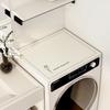 Simple Bakery Line Washing Machine Top Mat Croissant Print Waterproof Anti Dust Pad For Laundry Dryer Cabinet Surface Rug