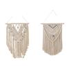 Macrame Woven Wall Hanging Birthday Gift Bohemian Tassel Beautiful Tapestry Pendant for Apartment Nursery Bedroom Dorm Party