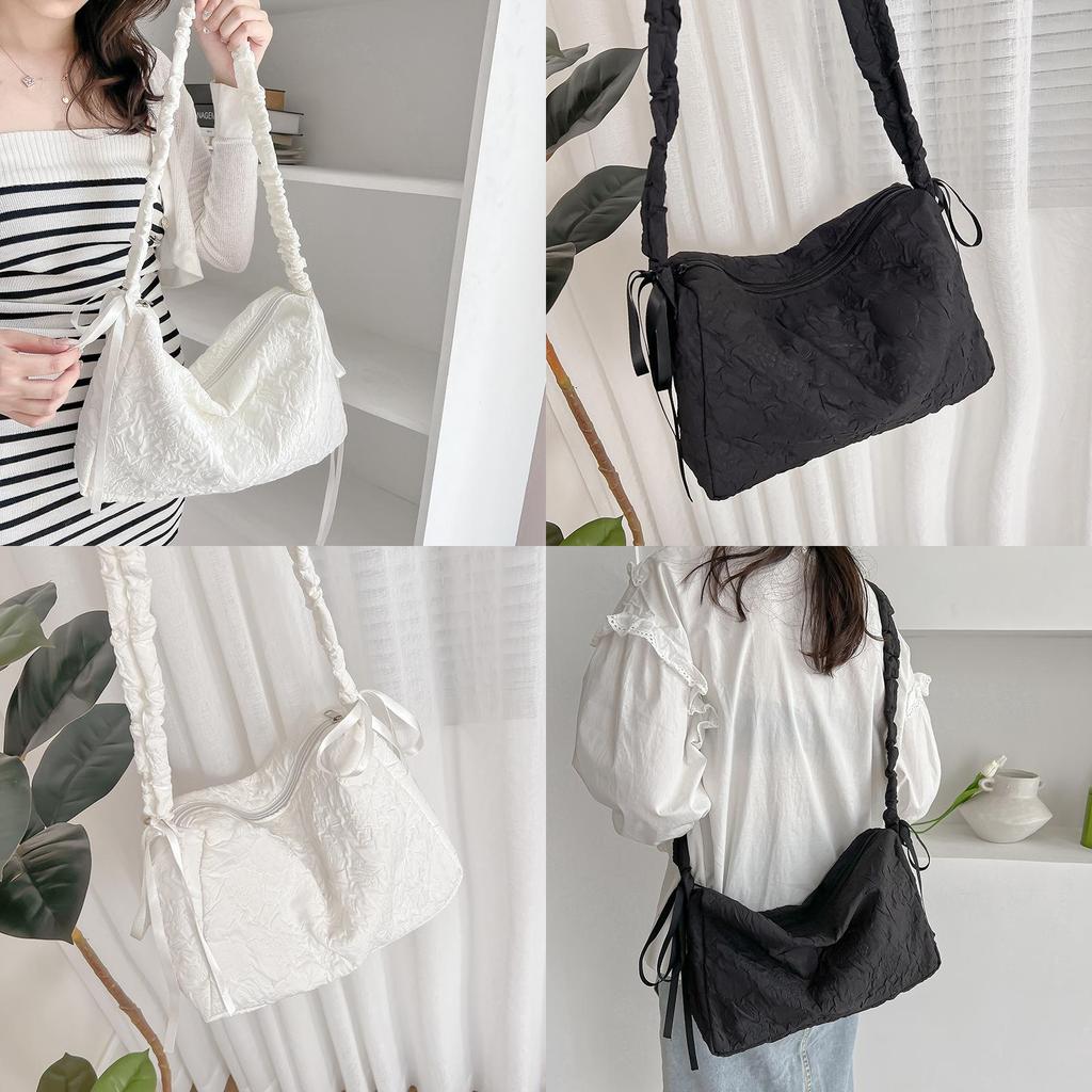 Cotton Floral Tote Bag With Zipper Closure For Daily Use
