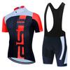 Fahrradtrikot Set Sommer Ropa Ciclismo Herren Fahrrad Radsportbekleidung Gelb und Schwarz Mountainbike Trikot Sportbekleidung Anzug