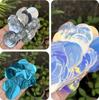50g Paillettes Rotonde Iridescenti da 3,5 cm con Fori sul Bordo per Borsa Fai-da-te, Costume da Esibizione e Decorazione a Squame di Pesce paillettes sciolte