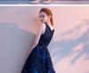 2026 Elegant Women's Banquet Gown: Short Front, Long Back - Perfect for Parties and Social Events