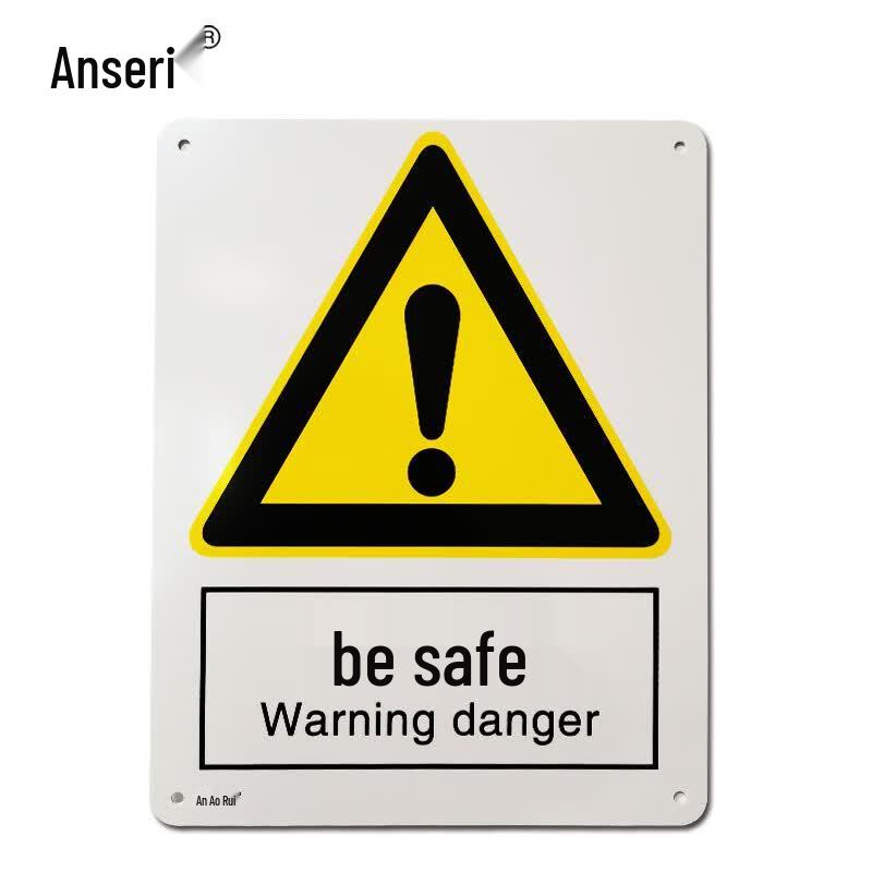 Ansai Rui Plastic Caution Safety Warning Sign