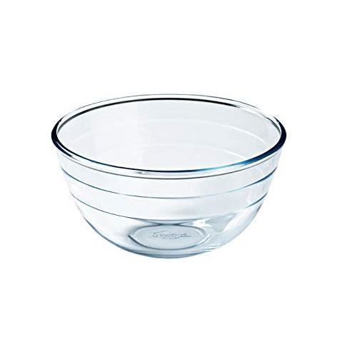 International Cookware Arcuisine coktail pyroxénoïde Glass Mixing Bowl (9,5 inch 101 oz.) by 181BC00