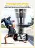 AOCHUAN M2PRO Smartphone Gimbal Stabilizer 2-Axis 108cm Extension Rod Face Tracking 4-in-1 Handheld Phone with RGB Fill Light for iPhone