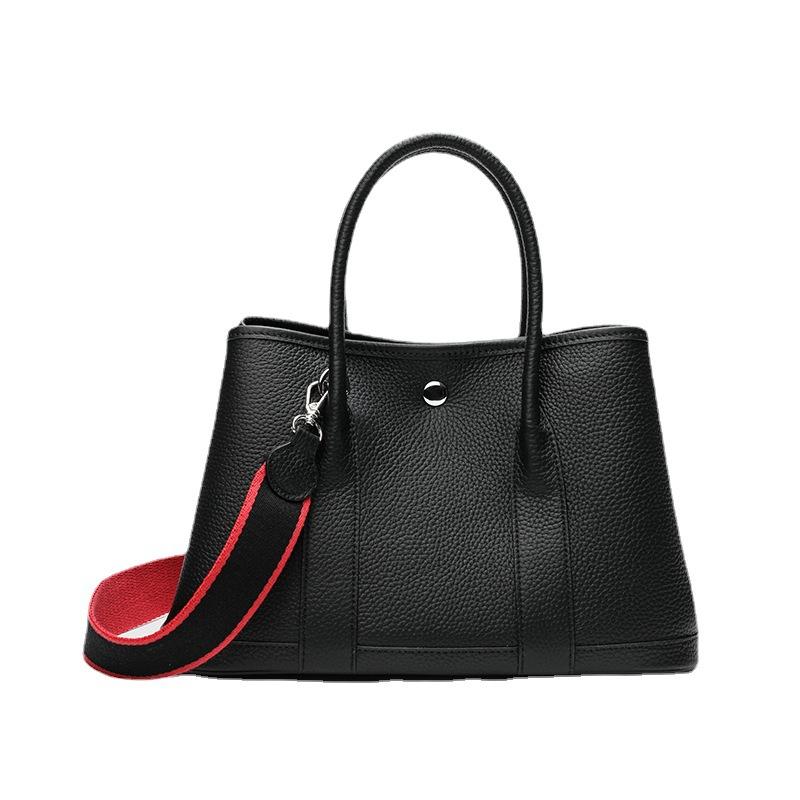 New Leather Garden Bag Fashion First Layer Cowhide Women's Bag Versatile Large Capacity Women's Handbag Pure Leather Tote Bag