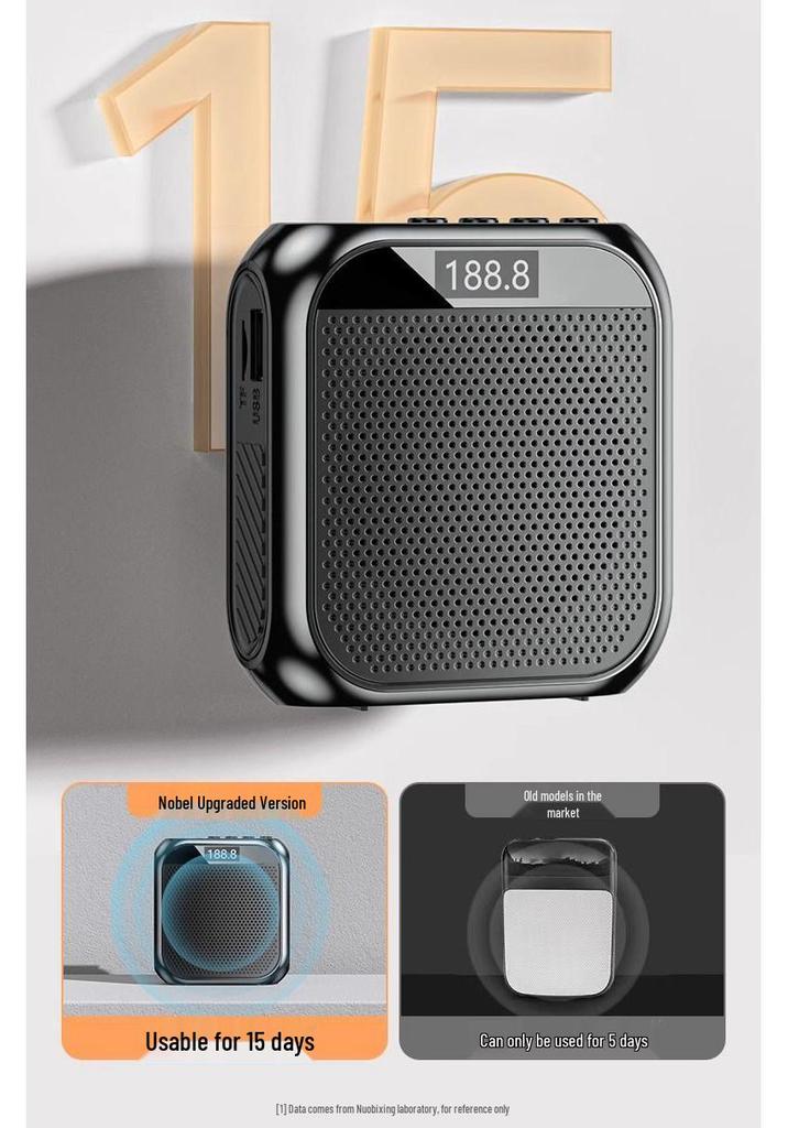 Little Bee Multi-functional Bluetooth Amplifier: Portable, Large Volume for Teachers & Tour Guides