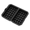 Air Fryers Compatible Waffle Pan Silicone Bakeware with Small Handle Oven Safe Waffle Molds Suitable for Easy Removal