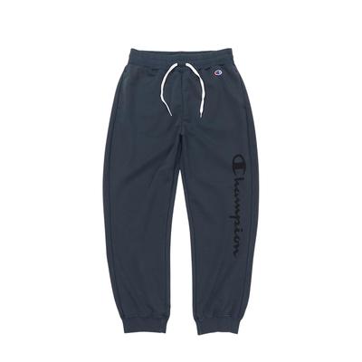 Long Pants Sweatshirt Stretch Script Logo Tech Weave Terry Sweatpants Sports Off Black [Champion] Women's CW-ZS202