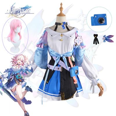 Honkai: Star Rail 7. marec Cosplay kostým Halloween Party Cosplay hra Cos Carnival Halloween Party Outfit Dámske šaty Uniforma